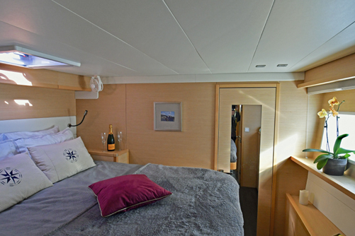 VIP Cabin of 52 LAGOON Catamaran