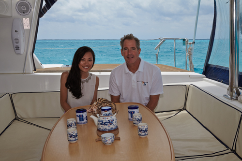 Chinese Concierge Services Aboard Bahamas Catamaran Charters